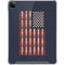 Blue Bullet American Flag iPad Cases
